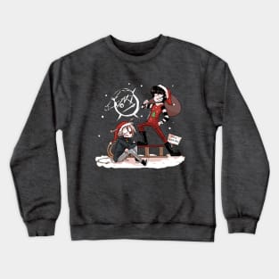 Drexel and Bernard Santa's Sleigh Crewneck Sweatshirt